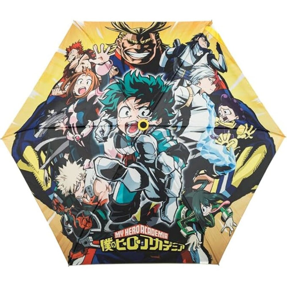 NWT My Hero Academia Chibi Compact Automatic Umbrella